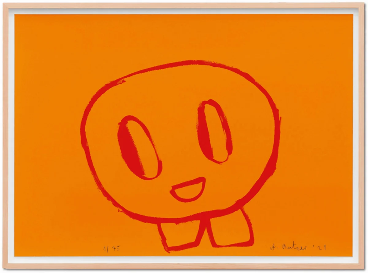 TASCHEN André Butzer. Set of 3 Screenprints ‘Untitled 4–6’, 2021 Sonderangebot der Fabrik