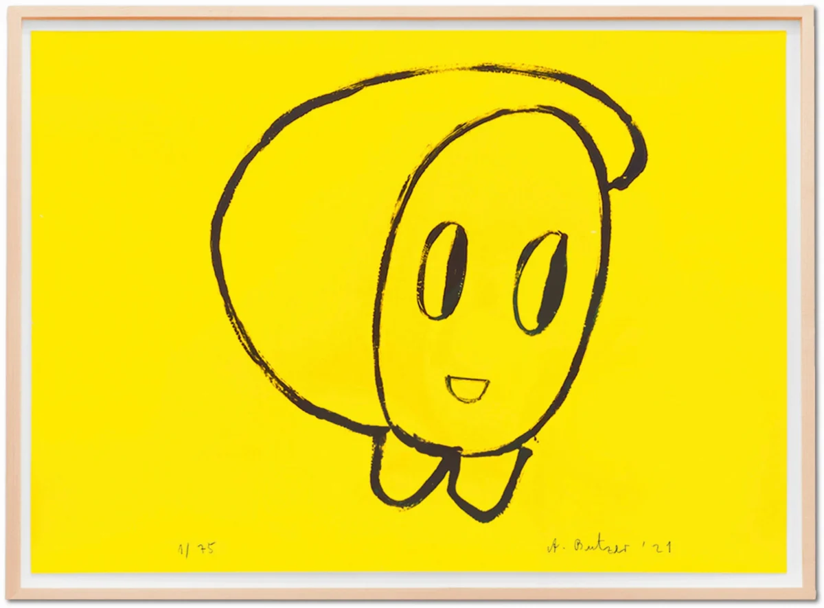 TASCHEN André Butzer. Set of 3 Screenprints ‘Untitled 7–9’, 2021 Vierteljährliche Förderung