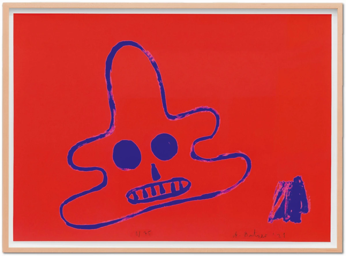 TASCHEN André Butzer. Set of 3 Screenprints ‘Untitled 7–9’, 2021 Vierteljährliche Förderung