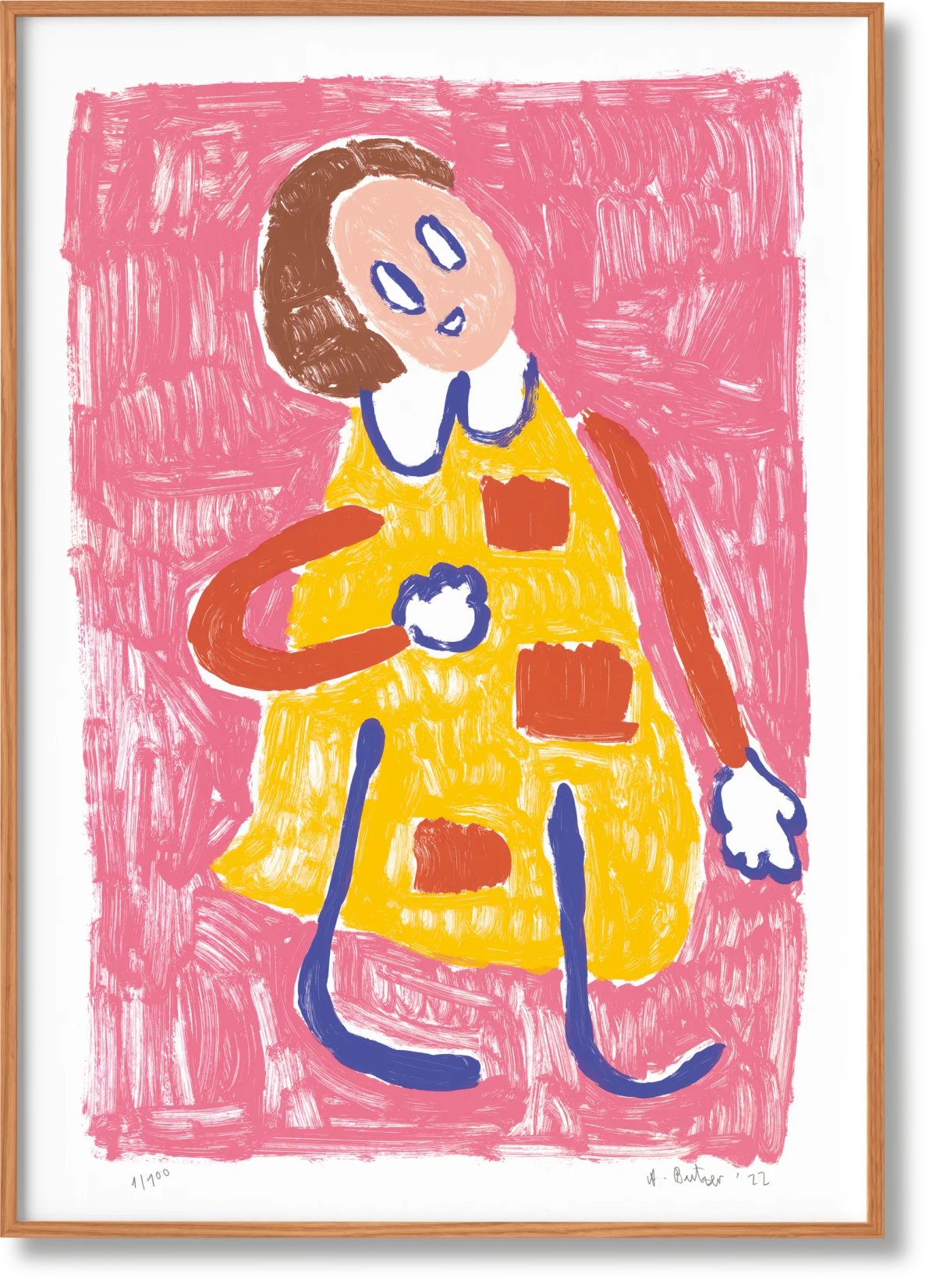 TASCHEN André Butzer. Screen Print ‘Untitled I’, 2022