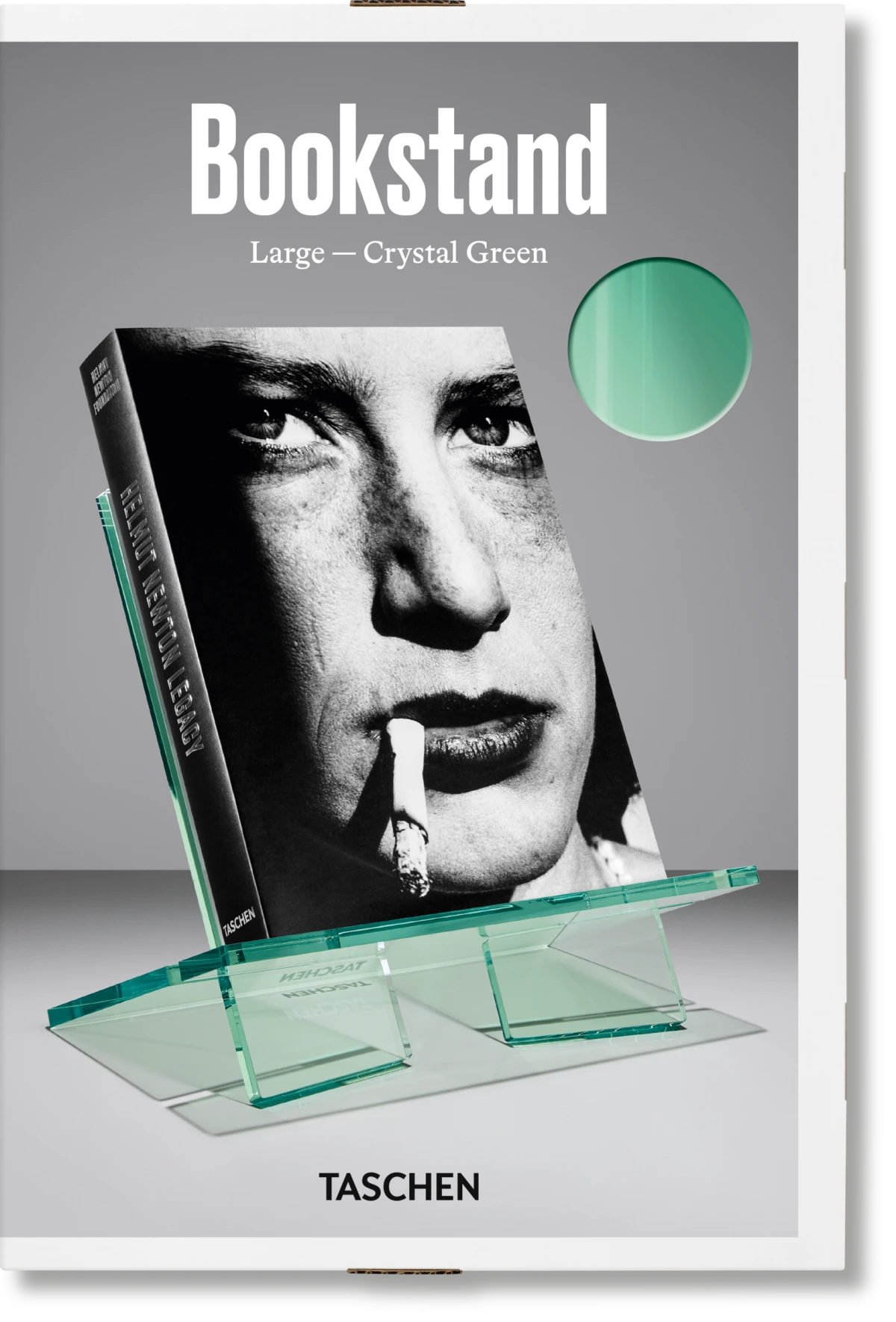 TASCHEN Bookstand. Large. Crystal Green
